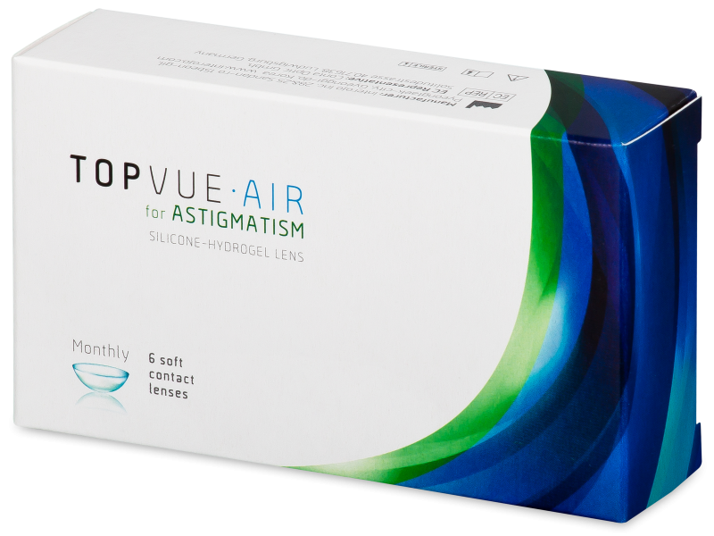 TopVue Air for Astigmatism (6 lęšiai) | Alensa LT