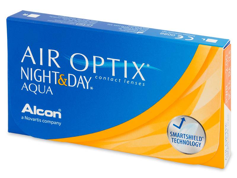 Air Optix Night and Day Aqua (6 lęšiai) | Alensa LT