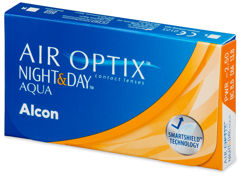 Air Optix Night And Day Aqua 6 L iai Alensa LT