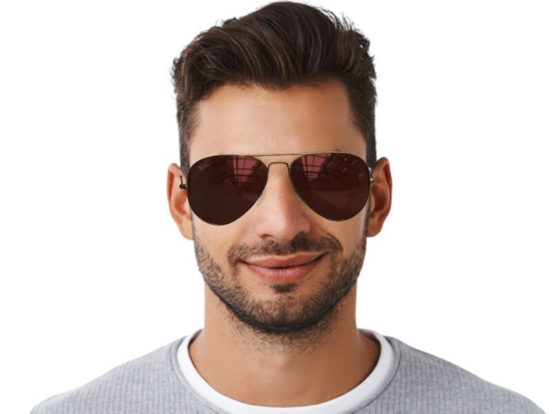 Akiniai nuo saulės Ray-Ban Original Aviator RB3025 - 112/4D POL 