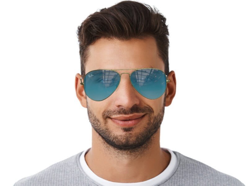 Akiniai nuo saulės Ray-Ban Original Aviator RB3025 - 112/4L POL 