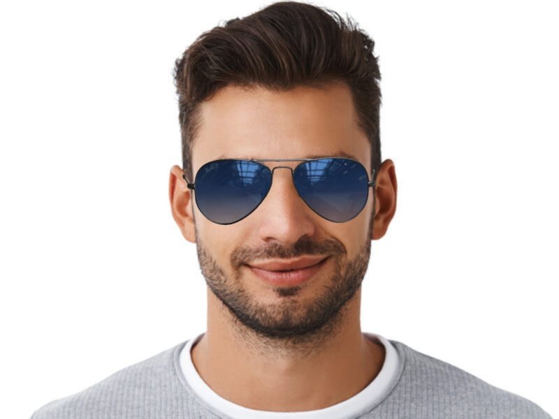 Akiniai nuo saulės Ray-Ban Original Aviator RB3025 - 004/78 POL 