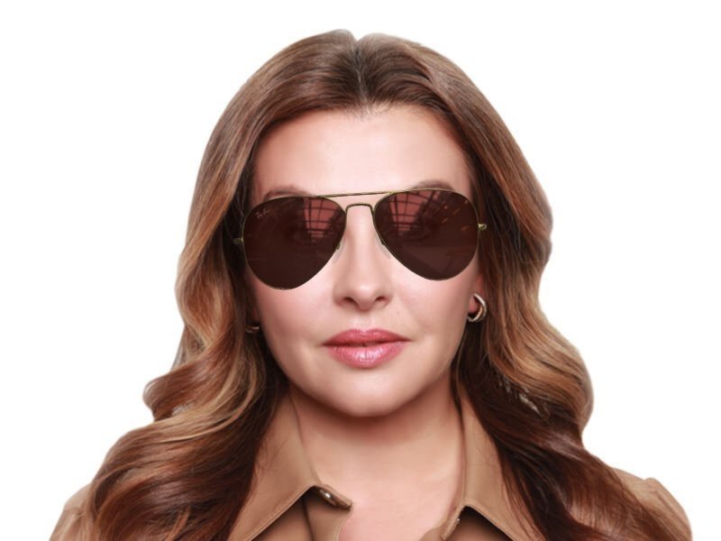 Akiniai nuo saulės Ray-Ban Original Aviator RB3025 - 112/4D POL 