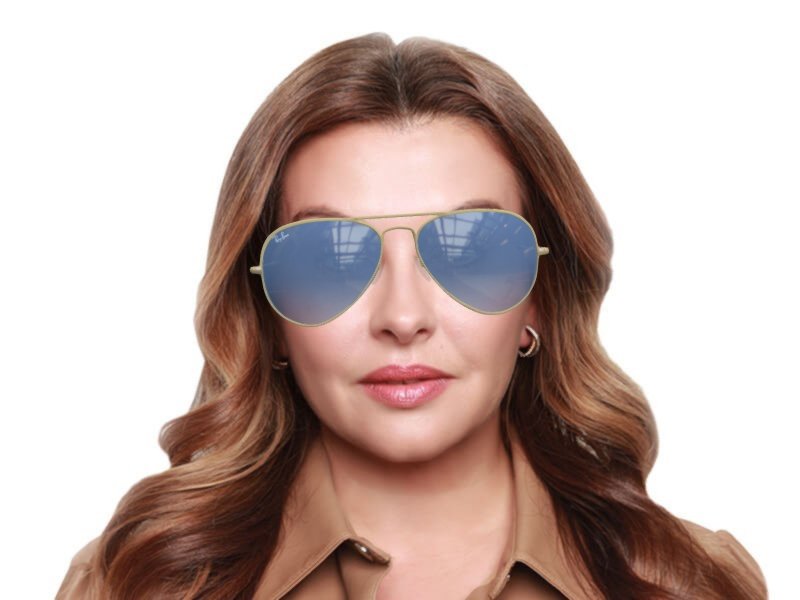 Akiniai nuo saulės Ray-Ban Original Aviator RB3025 - 001/3F 