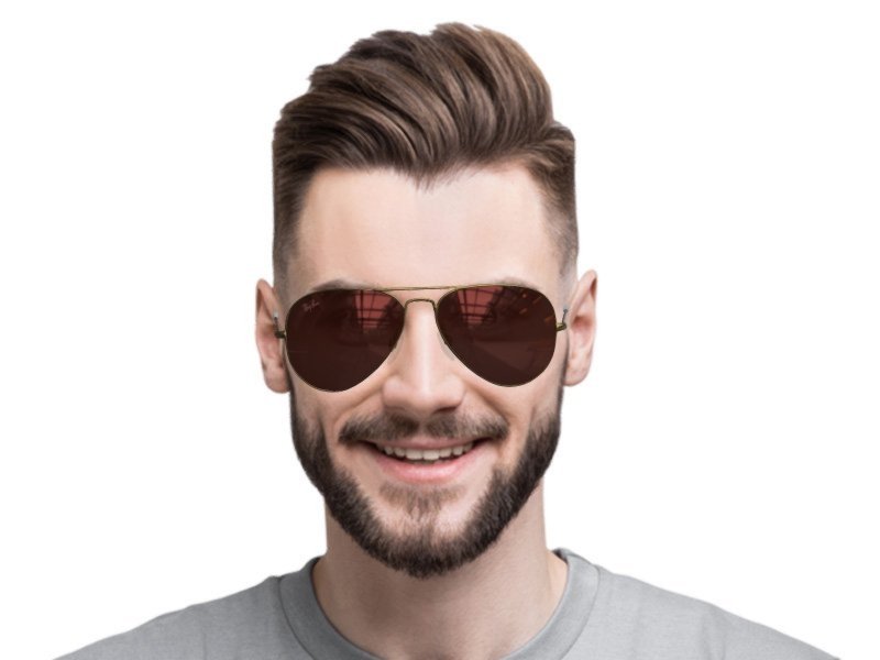 Akiniai nuo saulės Ray-Ban Original Aviator RB3025 - 112/4D POL 