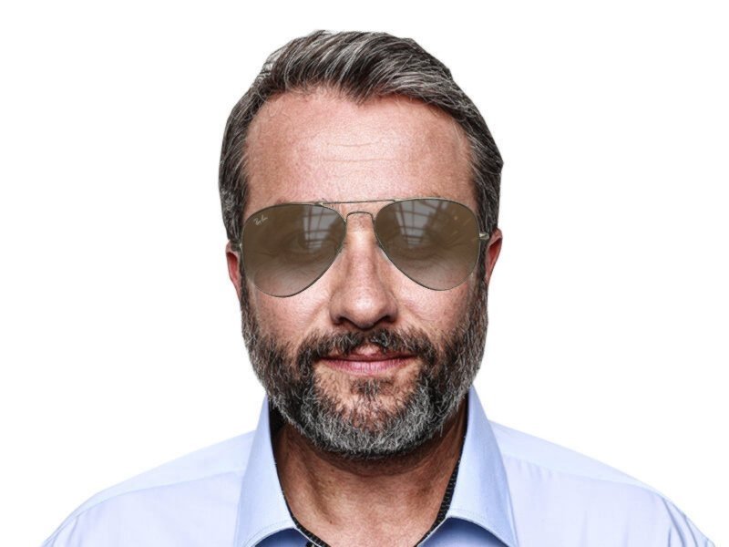 Akiniai nuo saulės Ray-Ban Original Aviator RB3025 - 001/51