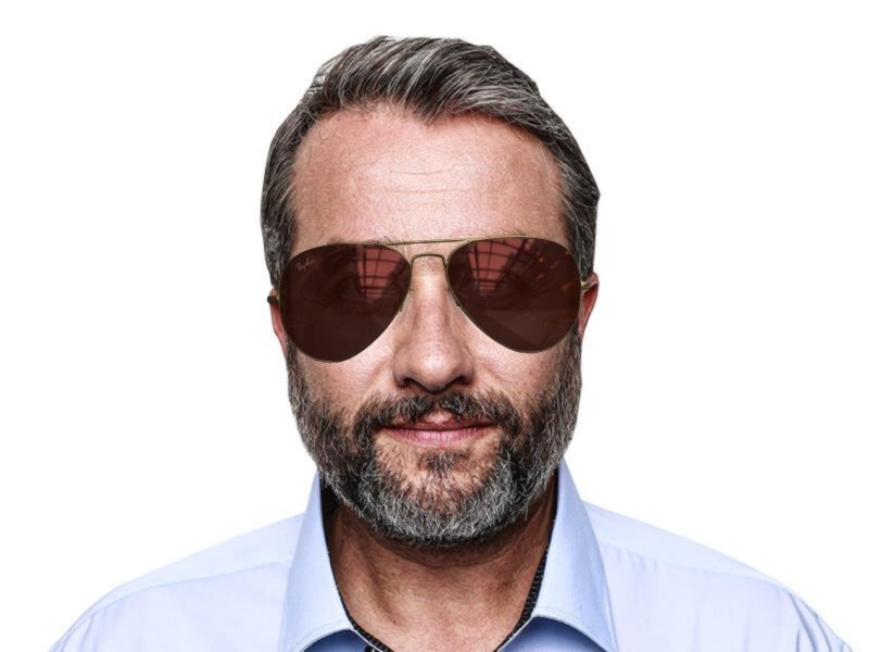 Akiniai nuo saulės Ray-Ban Original Aviator RB3025 - 112/4D POL