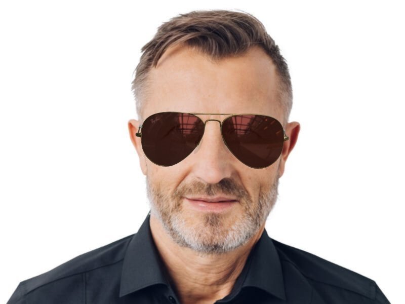 Akiniai nuo saulės Ray-Ban Original Aviator RB3025 - 112/4D POL